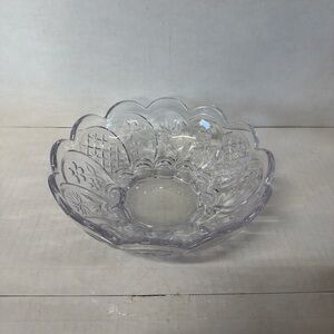 Clear Glass Decorative Bowl